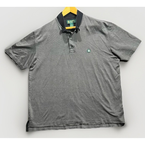 Brooks Brothers Other - Brooks Brothers Polo Shirt Men XL Gray St Andrews Links Golf 100% Cotton